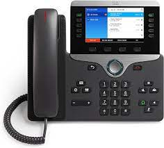 CP-8841-K9= Cisco 8841 IP phone Black, Silver