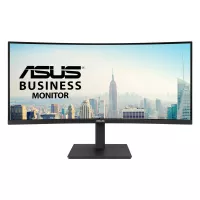 Asus VA34VCPSN 34Inch VA UWQHD Ultrawide Curved Monitor, Black