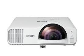 Epson V11HA76020 PowerLite L210SW 3LCD Projector, Short Throw, 4000 lm, 1280 x 800, 16:10