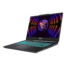 MSI Cyborg A13VE Gaming Laptop Intel Core i7-13620H 16GB RAM 512GB SSD NVIDIA GeForce RTX4050 6GB 15.6? FHD 144Hz IPS Display Blue Backlit English Keyboard Win 11 Home Black Color