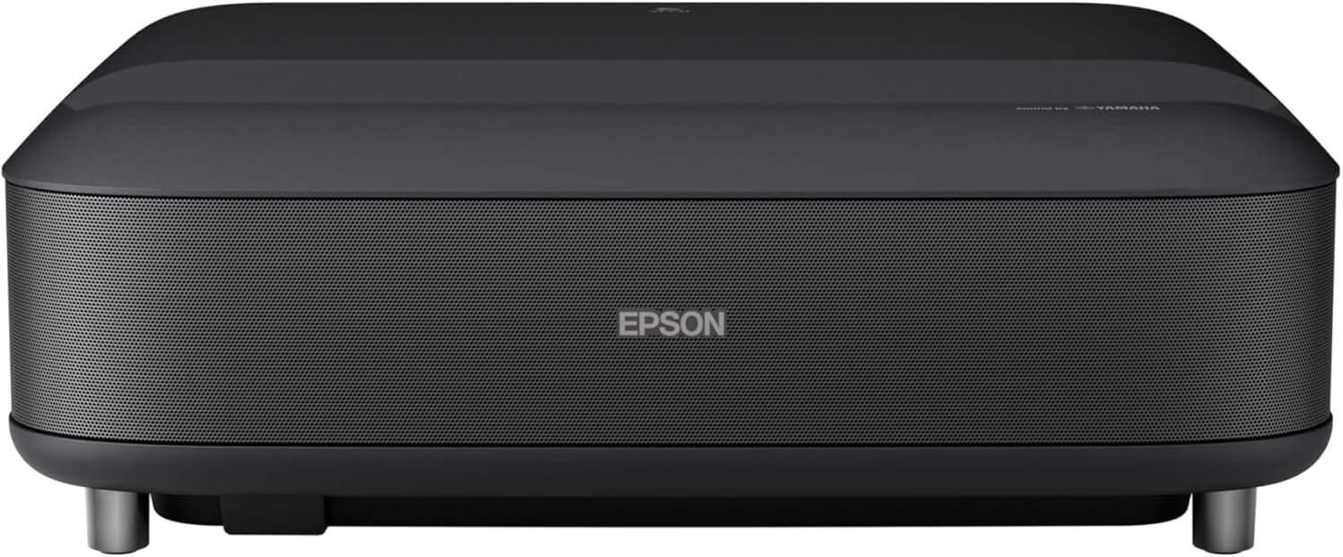Epson EH-LS650BK 4K PRO-UHD HDR10 Projector, Color, Brightness of 3,600 lumens with 3LCD Technology, Wi-Fi, Bluetooth and sound by YAMAHA 