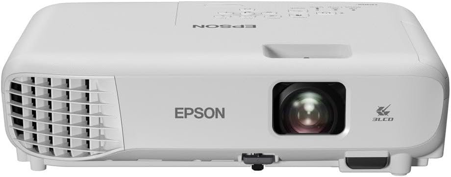 Epson EB-W53-3 LCD Projector - Portable - 4000lm (White) - 4000lm (Colour) - WXGA (1280x800) - 16:10 - White